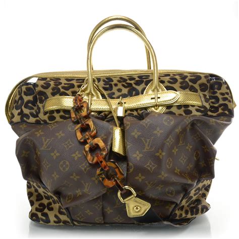 louis vuitton leopard bag 2012